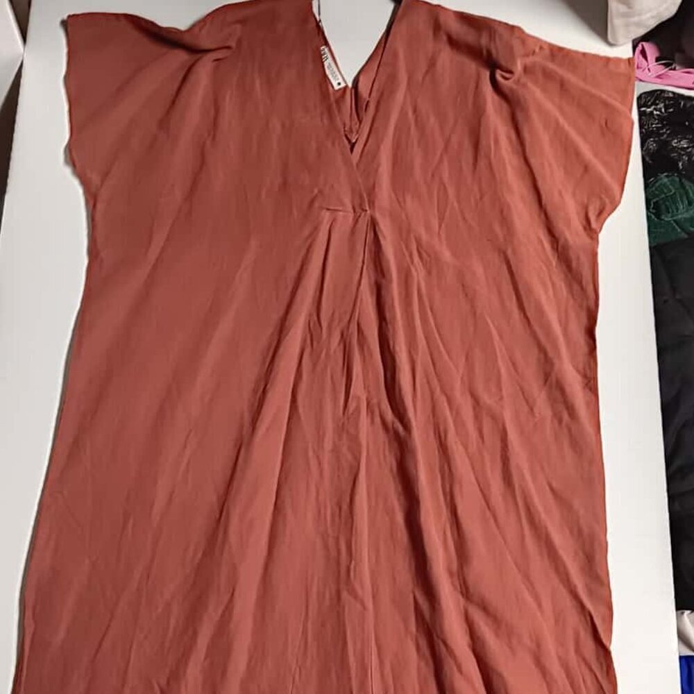 NWT Pleated Tunic Dress Zara - Picture 1 of 4